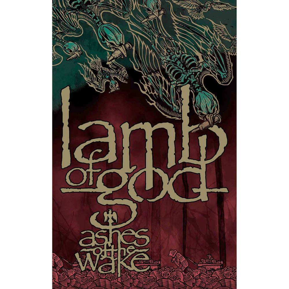 Lamb Of God - Ashes Of The Wake Textilposter - Mehrfarben